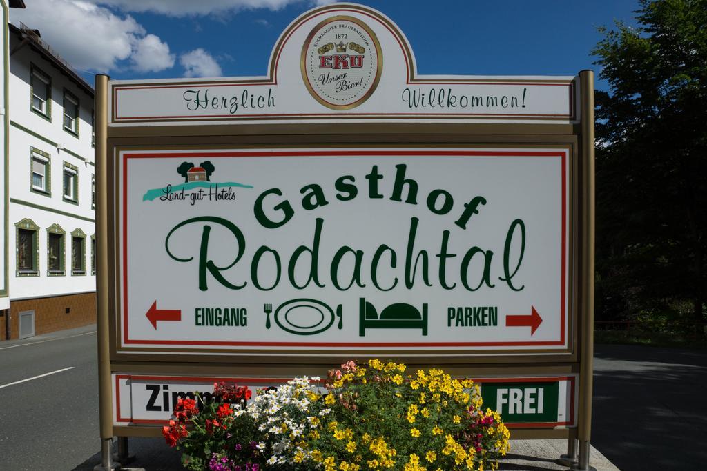 Gasthof Rodachtal Mit Gaestehaus Katharina Schwarzenbach am Wald Exteriör bild